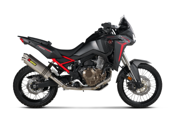 Honda Africa Twin/Adventure Sport ES 2020-2025 Akrapovic Full Sistem Egzoz Titanyum