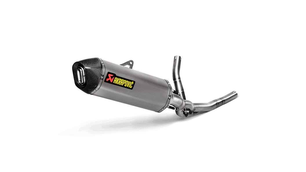 Suzuki V-Strom 650 2017-2024 Akrapovic Egzoz Slip-On Titanyum