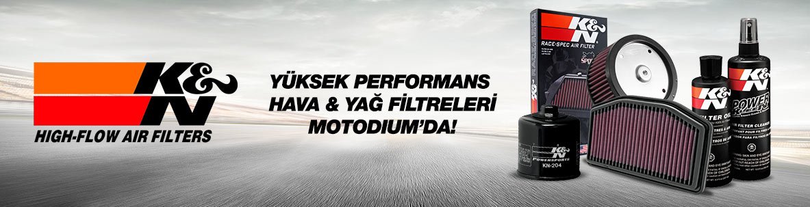 K&N Motosiklet Hava filtresi