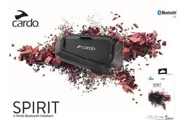 Cardo Spirit İntercom (Tekli Paket)