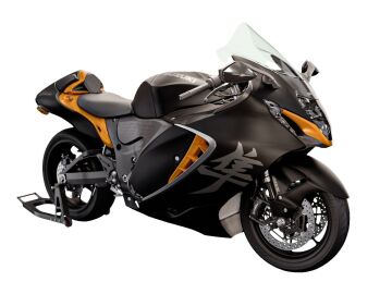 WRS Yüksek Yarış Tipi Ön Cam Şeffaf +50Mm Suzuki Gsx-R 1300 Hayabusa 2021-2026