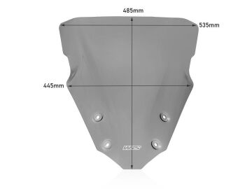 WRS Tur Tipi Ön Cam Füme Suzuki Gsx-S 1000 Gt 2022-2024