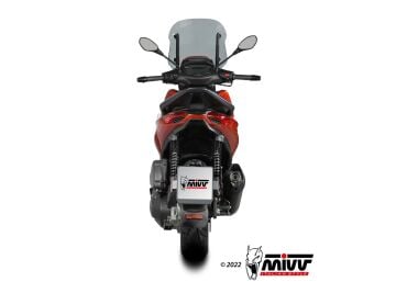 Mivv Mover Siyah Çelik Egzoz, Piaggio Beverly 400 HPE 2021-2024