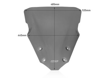 WRS Tur Tipi Ön Cam Koyu Füme Suzuki Gsx-S 1000 Gt 2022-2024