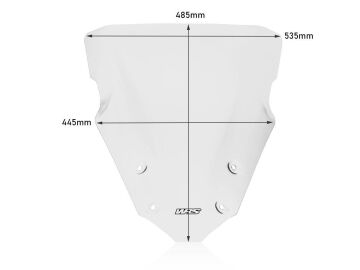 WRS Tur Tipi Ön Cam Şeffaf Suzuki Gsx-S 1000 Gt 2022-2024