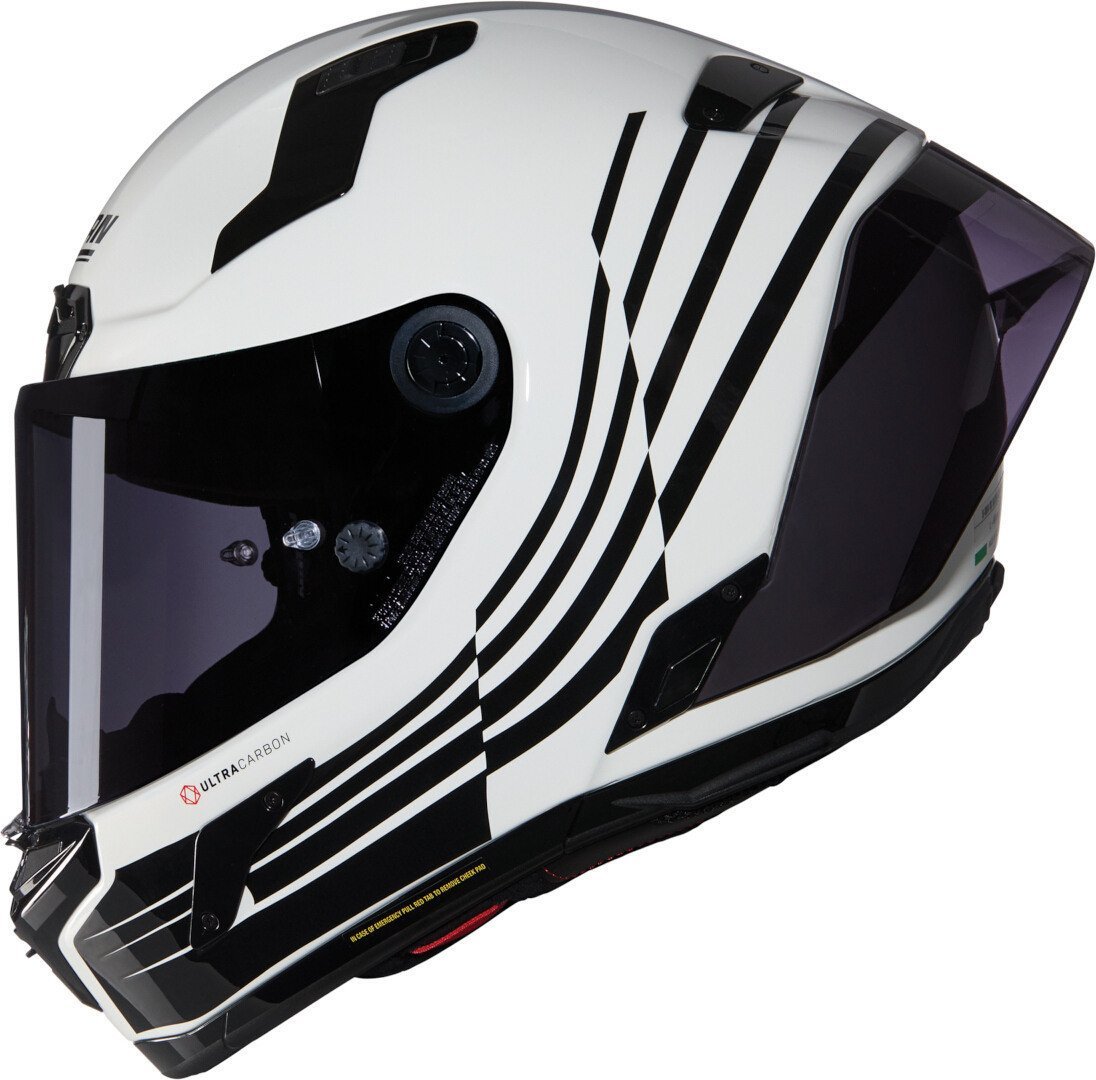 Nolan X-804 RS Ultra Carbon Ala Kask Beyaz