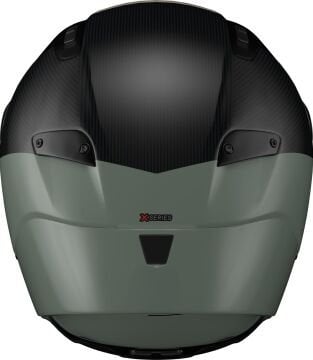 Nolan X-804 RS Ultra Carbon Blocco Kask Gri-Yeşil