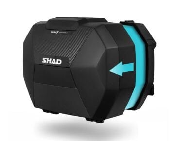 Shad Yan Çanta SH38X Xpandable Genişliyebilir Çanta Seti Carbon