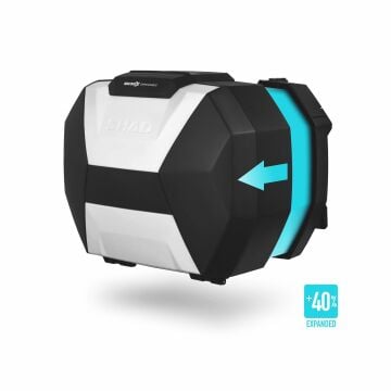 Shad Yan Çanta SH38X Xpandable Genişliyebilir Çanta Seti Alüminyum