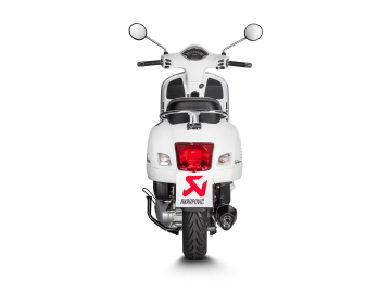 Vespa GTS 125/150 i.e Super 2021-2024 Akrapovic Slip-On Egzoz