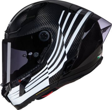 Nolan X-804 RS Ultra Carbon Ala Kask Siyah