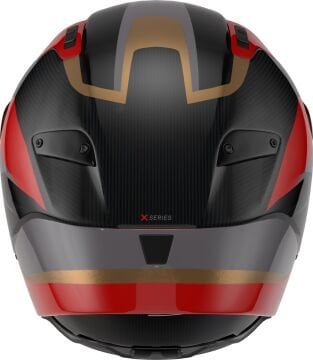 Nolan X-804 RS Ultra Karbon Lesmo Kask Gri-Kırmızı