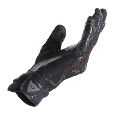 Dainese Unruly Ergo-Tek Motosiklet Eldiveni Siyah-Kırmızı