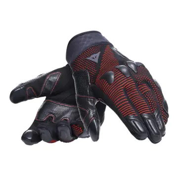 Dainese Unruly Ergo-Tek Motosiklet Eldiveni Siyah-Kırmızı