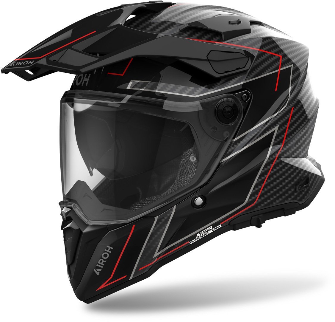 Airoh Commander 2 Stylish Full Carbon Karbon Kask