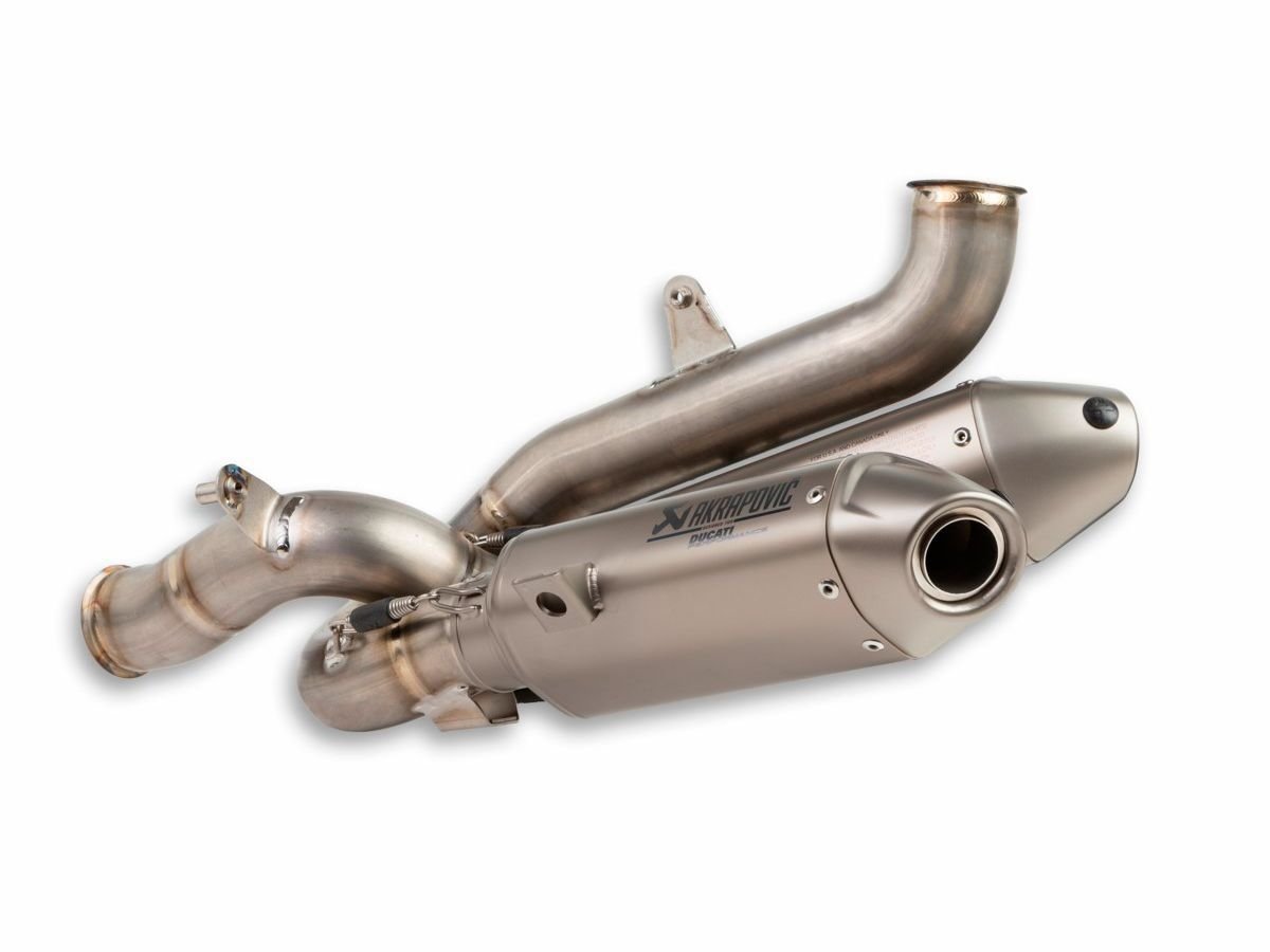 Ducati Panigale V4/S 2025-2026 Akrapovic Titanyum Egzoz