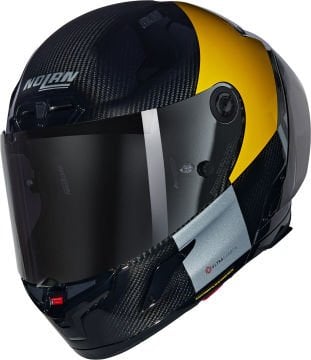 Nolan X-804 RS Ultra Carbon Combo Gara Kask Sarı