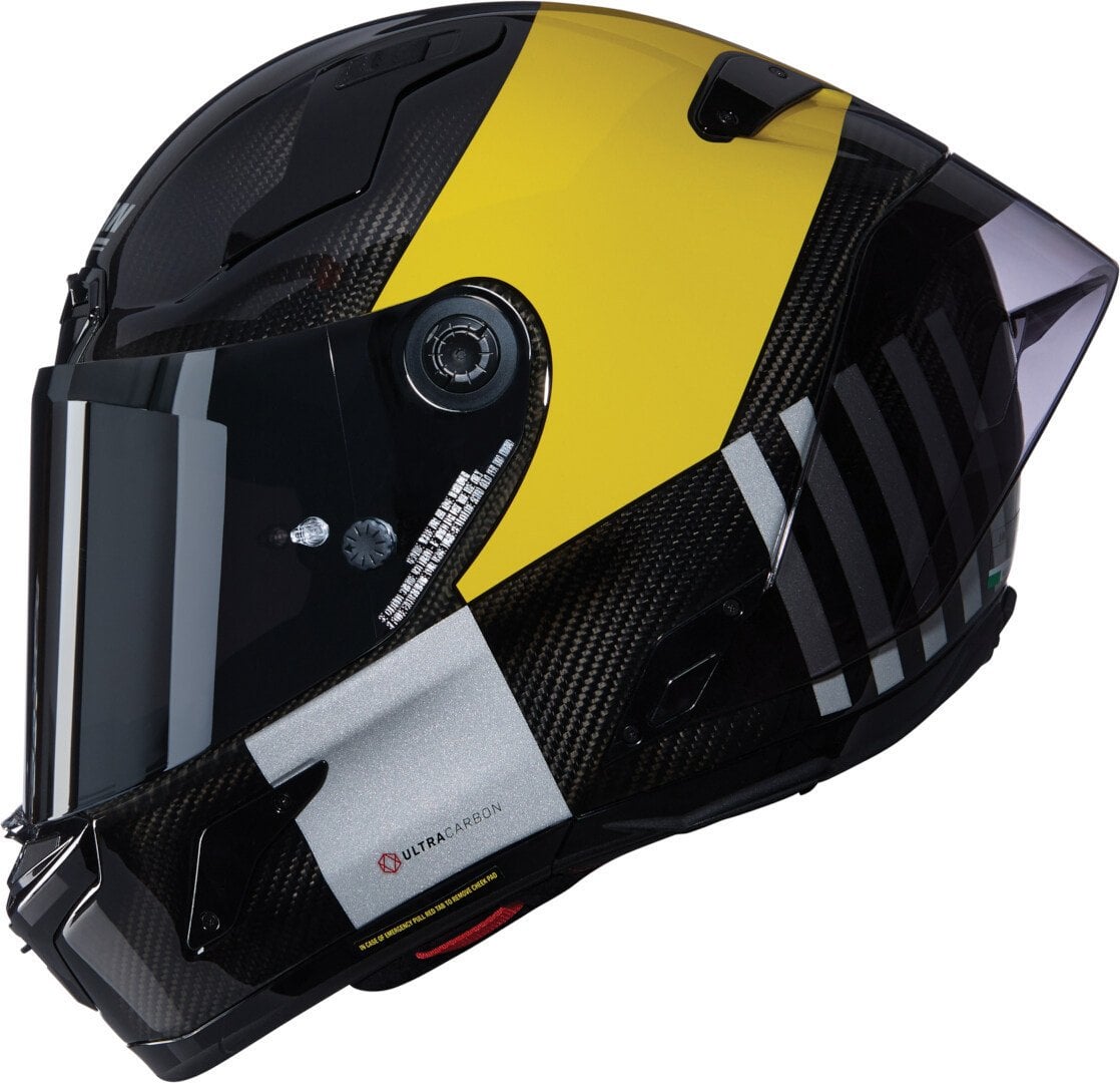 Nolan X-804 RS Ultra Carbon Combo Gara Kask Sarı