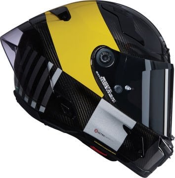 Nolan X-804 RS Ultra Carbon Combo Gara Kask Sarı