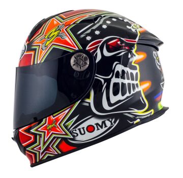 Suomy SR-Sport Biaggi Replica 2015 Kırmızı Kask (OUTLET)