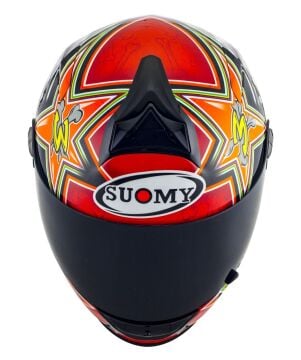 Suomy SR-Sport Biaggi Replica 2015 Kırmızı Kask (OUTLET)