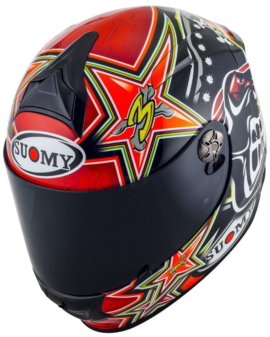Suomy SR-Sport Biaggi Replica 2015 Kırmızı Kask (OUTLET)