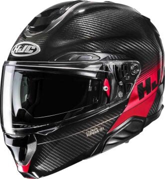 HJC RPHA 91 Elig Çene Açılır Kask Siyah-Kırmızı