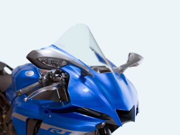 WRS Yüksek Yarış Tipi Ön Cam Şeffaf +45Mm Yamaha R1 / M 2020-2026
