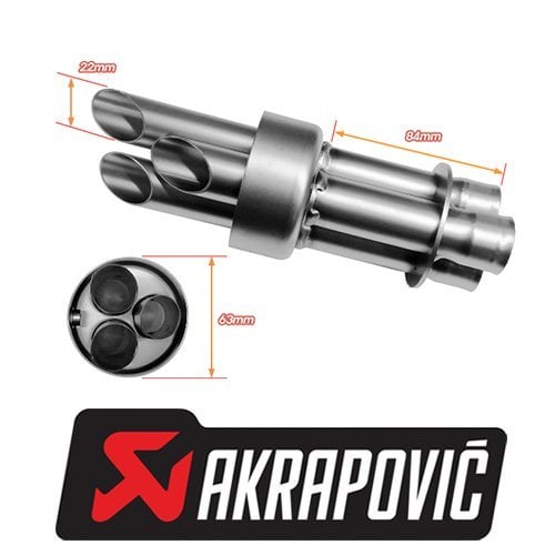 Yamaha MT-09 Akrapovic Susturucu V-TUV142