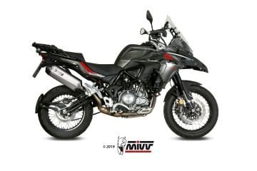 Benelli TRK502X 2018-2025 Mivv Speed ​​Edge Çelik Egzoz