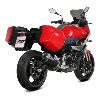 Mivv Delta Race Siyah Çelik Egzoz, BMW F900XR 2020-2025