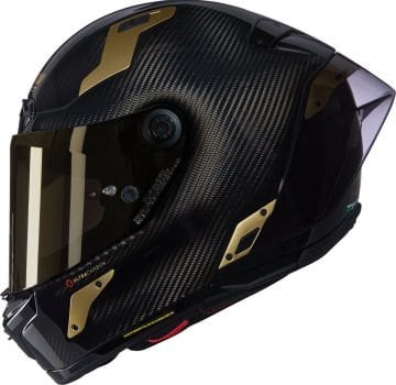 Nolan X-804 RS Ultra Carbon Aureo Kask