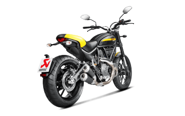 Ducati Scrambler 15/- Akrapovic Slip-On Line (Titanium) Egzoz