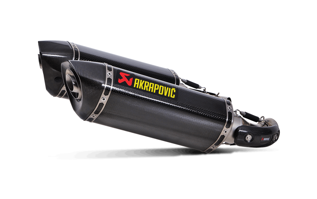 Ducati Monster 696 2008-2014 Akrapovic Slip-On Line (Carbon) Egzoz