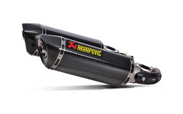Ducati Monster 696 2008-2014 Akrapovic Slip-On Line (Carbon) Egzoz