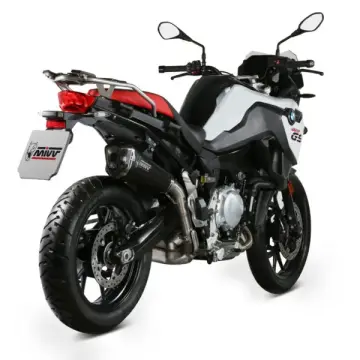 BMW F850GS 2018-2024 Mivv Delta Race Siyah Çelik Egzoz