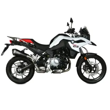 BMW F850GS 2018-2024 Mivv Delta Race Siyah Çelik Egzoz