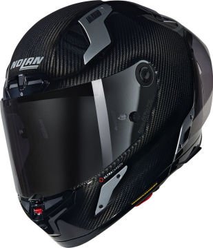 Nolan X-804 RS Ultra Carbon Argento Kask