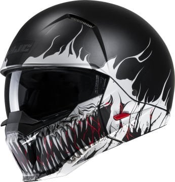HJC i20 Scraw Modüler Kask Siyah/Gri