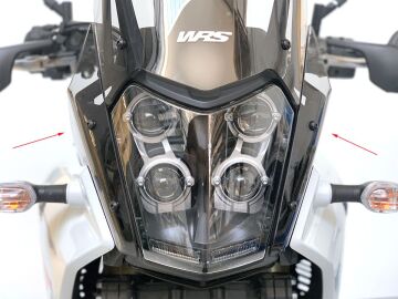 WRS Çift Deflektör Füme Yamaha Tenere 700 2019-2024