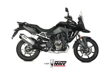 Suzuki Vstrom 800DE 2023-2025 Mivv Speed Edge Çelik Egzoz