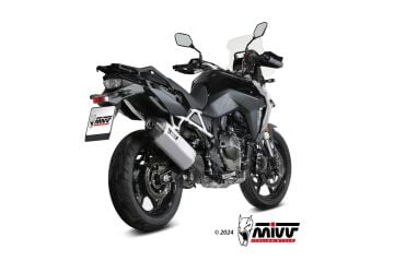 Suzuki Vstrom 800DE 2023-2025 Mivv Speed Edge Çelik Egzoz