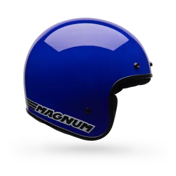 Bell Magnum Açık Kask Mavi