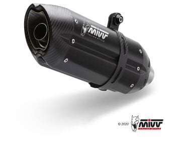 Yamaha YZF R25 2015-2024 Mivv Suono Siyah Çelik Egzoz