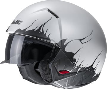 HJC i20 Scraw Modüler Kask Gri/Siyah