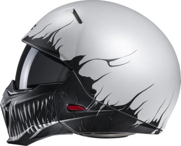 HJC i20 Scraw Modüler Kask Gri/Siyah
