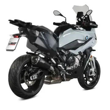 BMW S1000XR 2020-2024 Mivv Delta Race Siyah Çelik Egzoz