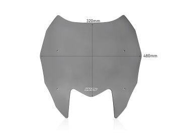 WRS Intermedio Ön Cam Koyu Füme Yamaha T-MAX 560 2022-2024