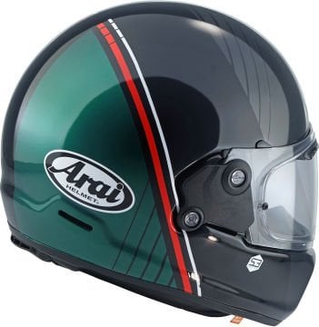 Arai Concept-XE Temu Kapalı Kask Yeşil-Siyah