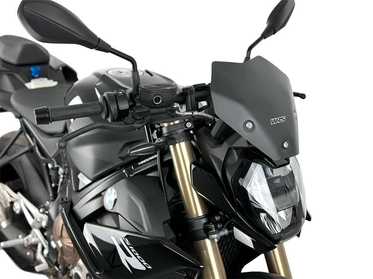 WRS Sport Siyah Mat Ön Cam BMW S 1000 R 2021-2024